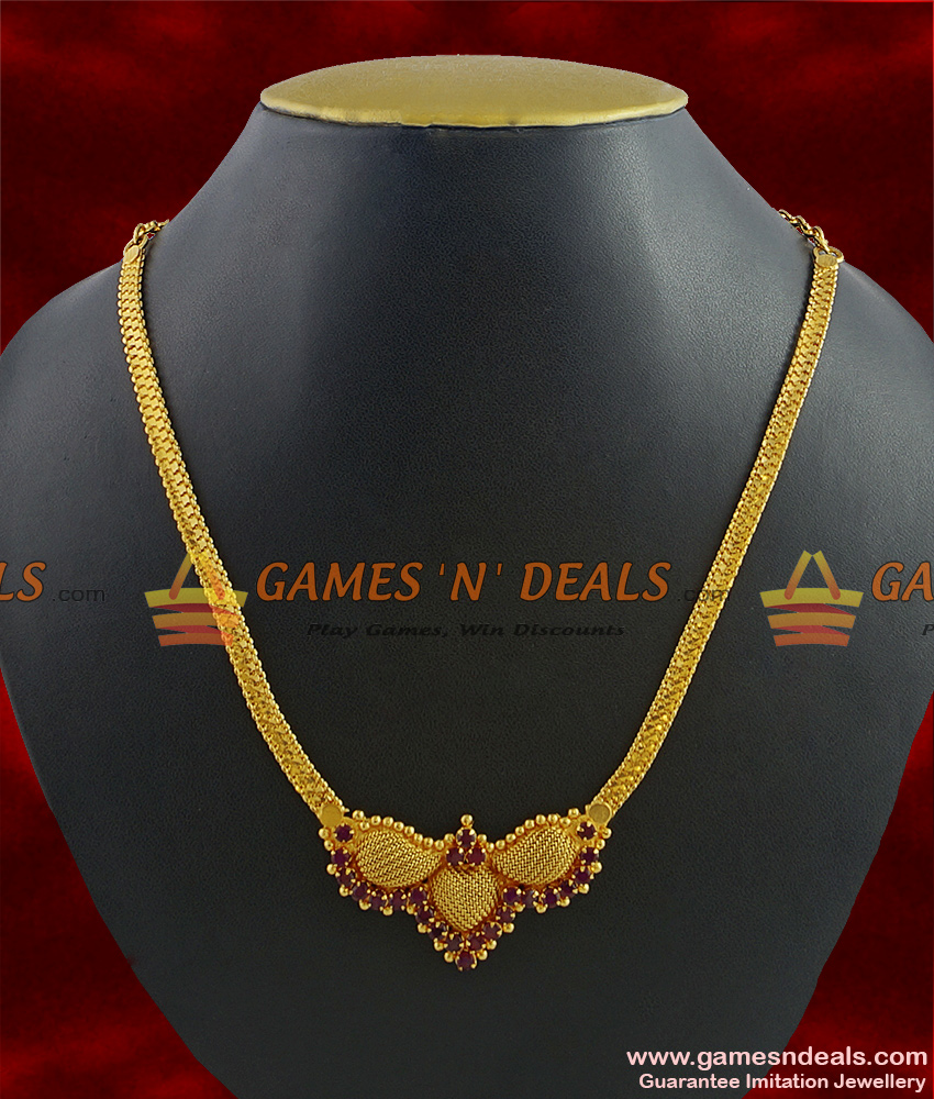 NCKN316 - South Indian Party Wear Semi-Precious White AD Stone Necklace NCKN316 - South Indian Party Wear Semi-Precious White AD Stone Necklace