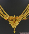 NCKN323 - Three Line Traditional Kolkata Choker Type Gold Plated Imitation Necklace NCKN323 - Three Line Traditional Kolkata Choker Type Gold Plated Imitation Necklace
