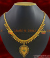 NCKN324 - South Indian Multicolor AD Stone Guarantee Imitation Necklace