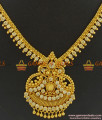 NCKN337 - Semi Precious Grand Sparkling Zircon White Stone Necklace Online