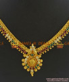 NCKN347 - Semi Precious AD Stone Guarantee Imitation Bridal Necklace NCKN347 - Semi Precious AD Stone Guarantee Imitation Bridal Necklace