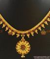 NCKN390 - Semi Precious AD Stone Imitation Jewelry Latest Necklace Design Online