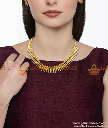 Light Weight Mullaipoo Necklace 