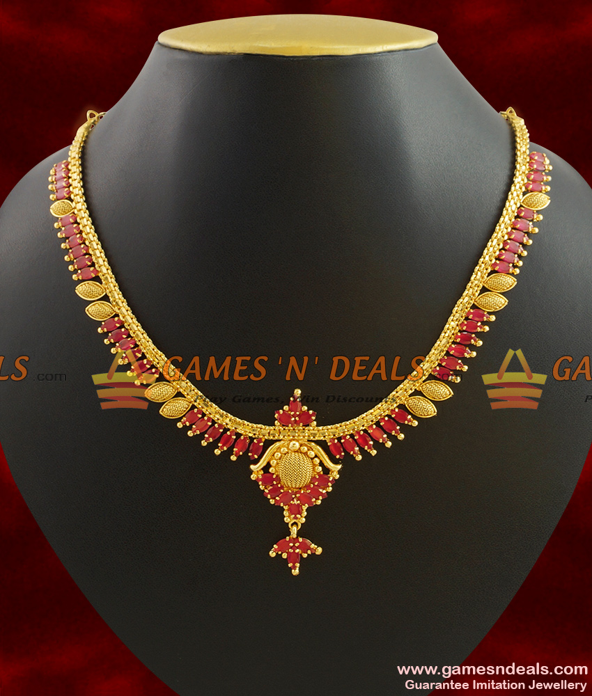 artificial ruby jewellery online