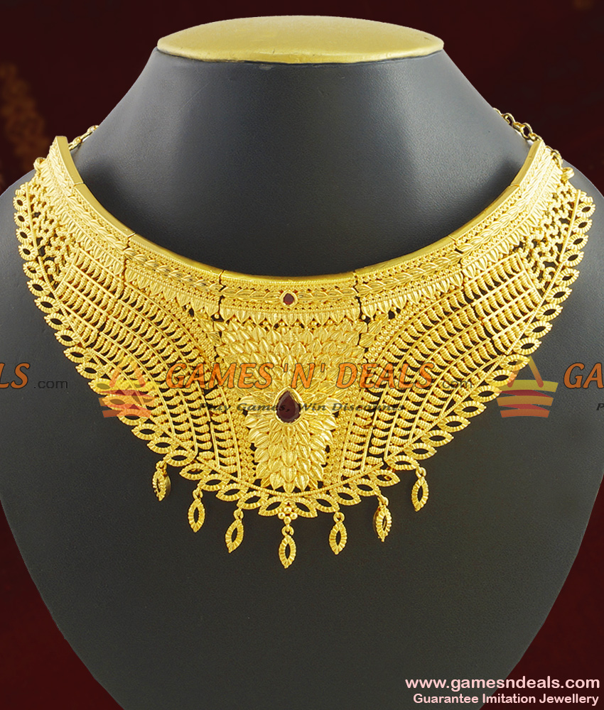 Bridal Choker Set with Earrings One Year Guarantee Necklace NCKN403 Bridal Choker Set with Earrings One Year Guarantee Necklace NCKN403