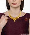 Gold Plated Guarantee Necklace Traditional Calcutta Design NCKN412