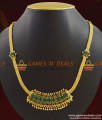 Big Stone Necklaces Bridal Wear Imitation Jewellery Latest Design NCKN414