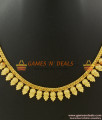 Very Light Weight Traditional Kerala Arumbu Leaf Necklace NCKN417