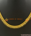 One Year Guarantee Light Weight Traditional Kerala Full Bead Necklace NCKN428