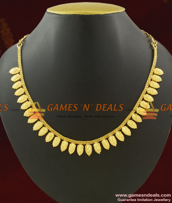 light weight gold necklace with weight
