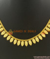 Very Light Weight Traditional Kerala Arumbu Leaf Necklace NCKN429