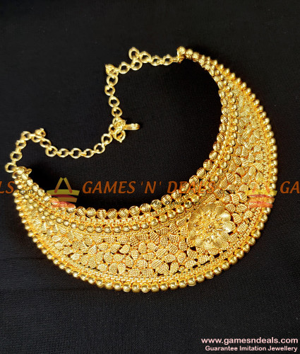 gold bridal choker