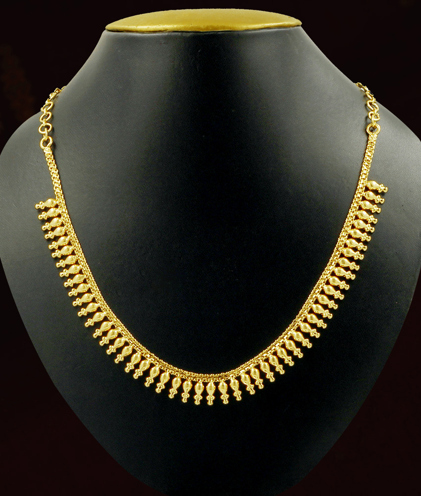 Very Light Weight Traditional Kerala Arumbu Leaf Necklace NCKN456 Very Light Weight Traditional Kerala Arumbu Leaf Necklace NCKN456