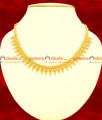 NCKN48 - Gold Plated Antique Attigai Ttraditional Beaded Simple Choker Necklace