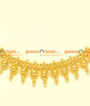 NCKN48 - Gold Plated Antique Attigai Ttraditional Beaded Simple Choker Necklace