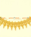 NCKN48 - Gold Plated Antique Attigai Ttraditional Beaded Simple Choker Necklace NCKN48 - Gold Plated Antique Attigai Ttraditional Beaded Simple Choker Necklace