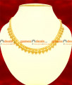 NCKN73 - Gold Plated Beaded Kerala Necklace Unique Party Wear Choker Design