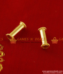 THAL19 Gold Plated Imitation Jewelry Thali Naanal Pipe Set Design For Traditional Thali THAL19 Gold Plated Imitation Jewelry Thali Naanal Pipe Set Design For Traditional Thali
