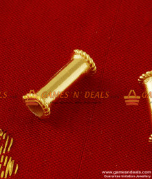 THAL19 Gold Plated Imitation Jewelry Thali Naanal Pipe Set Design For Traditional Thali THAL19 Gold Plated Imitation Jewelry Thali Naanal Pipe Set Design For Traditional Thali