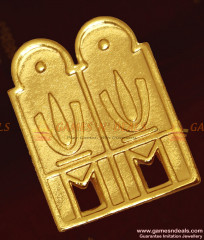 Gold Plated Jewelry Vishnu Thenkalai Thali Design THAL28 Gold Plated Jewelry Vishnu Thenkalai Thali Design THAL28