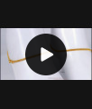 11 Inch Classy Pattern Gold Anklet For Daily Wear ANKL1110 11 Inch Classy Pattern Gold Anklet For Daily Wear ANKL1110