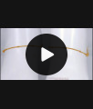 10 Inch Thin Pattern Design Gold Anklet For Party Wear ANKL1113 10 Inch Thin Pattern Design Gold Anklet For Party Wear ANKL1113
