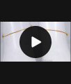 9 Inch Simple Slim Chain Type Gold Anklets Collections ANKL1124 9 Inch Simple Slim Chain Type Gold Anklets Collections ANKL1124
