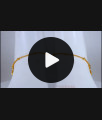 10 Inch Simple One Gram Gold Anklet For Ladies Daily Wear ANKL1128 10 Inch Simple One Gram Gold Anklet For Ladies Daily Wear ANKL1128