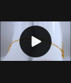 10.5 Inch Trendy Gold Anklet For Ladies Daily Wear ANKL1129 10.5 Inch Trendy Gold Anklet For Ladies Daily Wear ANKL1129