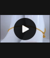 10.5 Inch Ball Type Gold Anklet For Daily Wear Fashion Jewelry ANKL1133 10.5 Inch Ball Type Gold Anklet For Daily Wear Fashion Jewelry ANKL1133
