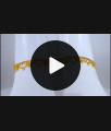 10.5 Inch Grand Gold Anklet For Womens Bridal Wear ANKL1135 10.5 Inch Grand Gold Anklet For Womens Bridal Wear ANKL1135