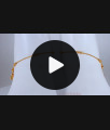 10.5 Inch Simple Gold Anklet For Womens Bridal Wear ANKL1139 10.5 Inch Simple Gold Anklet For Womens Bridal Wear ANKL1139
