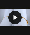 10 Inch Daily Wear Gold Anklets For Girls ANKL1144 10 Inch Daily Wear Gold Anklets For Girls ANKL1144