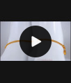10 Inch Traditional Gold Anklets For Womens Daily Wear ANKL1152