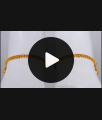 10 Inch Simple 1 Gram Gold Anklet For Ladies ANKL1158
