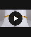 11 Inch Traditional Gold Anklet Enamel Design For Women ANKL1176 11 Inch Traditional Gold Anklet Enamel Design For Women ANKL1176