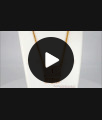 Traditional Impon Lotus Multi Color Stone Gold Dollar Chain Design BGDR675 Traditional Impon Lotus Multi Color Stone Gold Dollar Chain Design BGDR675