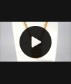 White Stone Peacock Impon Gold Dollar Chain Collections BGDR678 White Stone Peacock Impon Gold Dollar Chain Collections BGDR678