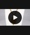 Latest Lakshmi Gold Dollar Chain With Ruby Emerald Stones Collection BGDR684 Latest Lakshmi Gold Dollar Chain With Ruby Emerald Stones Collection BGDR684
