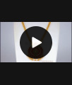 Peacock Design Kemp Stone One Gram Gold Dollar Chain Collections BGDR759