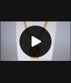 Divine Lakshmi Model Ruby Stone Dollar With Chain BGDR774 Divine Lakshmi Model Ruby Stone Dollar With Chain BGDR774