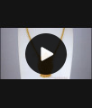 One Gram Gold plated Hanging Beads Dollar Chain Shop Online BGDR813