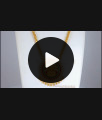 Kemp Stone One Gram Gold Lakshmi Dollar Chain BGDR823 Kemp Stone One Gram Gold Lakshmi Dollar Chain BGDR823