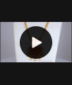  Gold Dollar Chain Beautiful Peacock Design Full Ruby Stone BGDR828