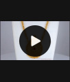 Ruby Stone Gold Plated Big Dollar Chain Womens Fashion BGDR829 Ruby Stone Gold Plated Big Dollar Chain Womens Fashion BGDR829
