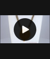 One Gram Gold Dollar Chain Mangalsutra Net Pattern Ruby Stone BGDR843 One Gram Gold Dollar Chain Mangalsutra Net Pattern Ruby Stone BGDR843
