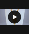 Stylish One Gram Gold Dollar Chain White Stone Jewelry for Women BGDR851