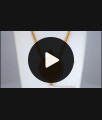 24 Inch Gold Tone Dollar Chain White Stone Womens Daily Use BGDR878 24 Inch Gold Tone Dollar Chain White Stone Womens Daily Use BGDR878