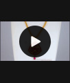 Gorgeous Gold Ruby Dollar Chain Party Wear Design BGDR887 Gorgeous Gold Ruby Dollar Chain Party Wear Design BGDR887