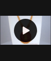 Latest 1 Gram Gold Plated Dollar Chain Lakshmi Design BGDR908